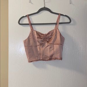 LottieMoss Pacsun Cropped Tank Top